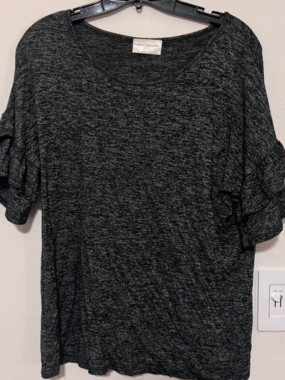 Bobbie Brooks Women's Grey Blouse